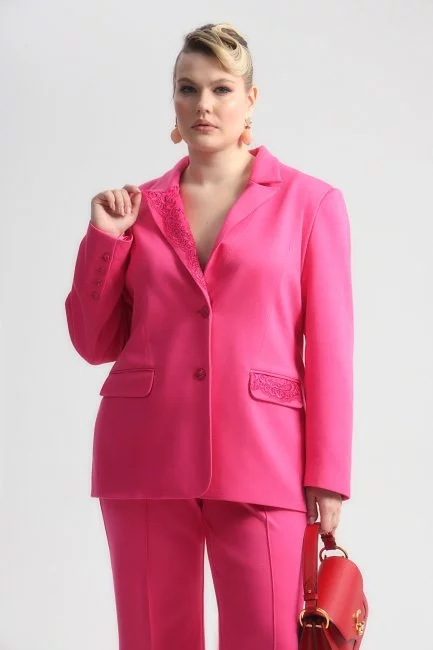 Брюки буткат цвета фуксия на рост 168