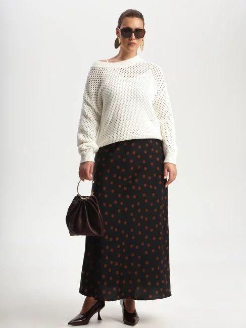 Джемпер сетка  из вязаной поливискозы