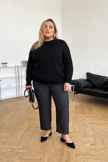 Джемпер Кайли черный