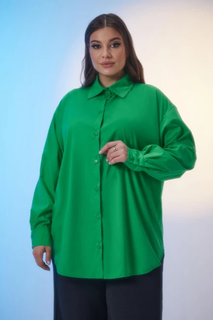 Универсальная рубашка relaxed fit из хлопка