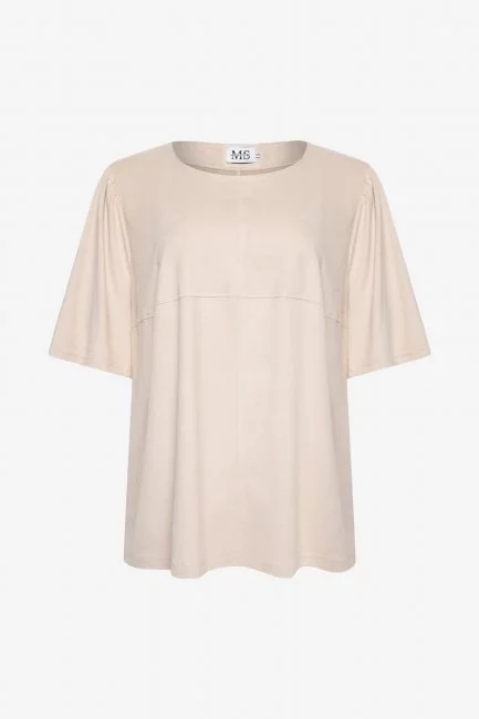 Блузка из экозамши