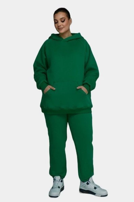 Джоггеры с утеплителем из трикотажа – большой размер Plus Size – фото каталога