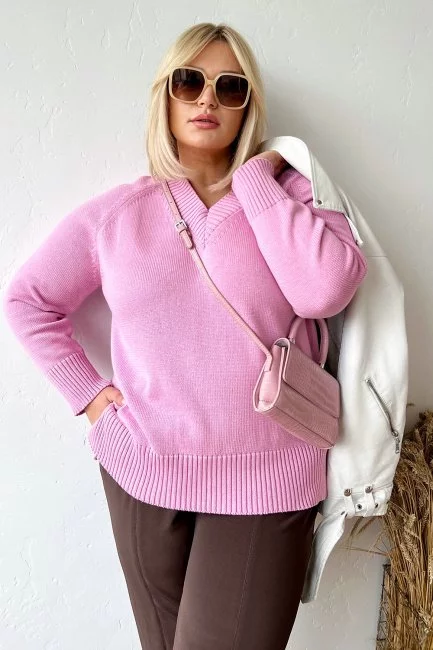 Джемпер Лима розовый