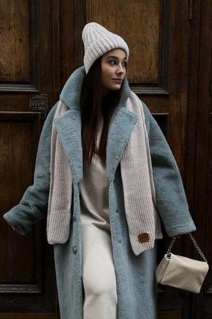 Шарф из смесовой шерсти