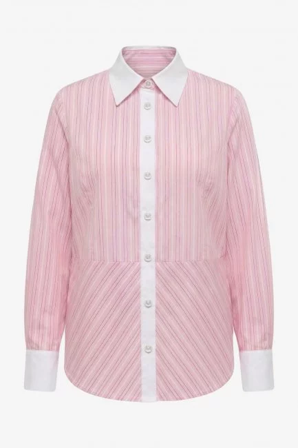 Рубашка бар с принтом райе