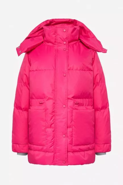 Куртка пуховик из водоотталкивающей ткани