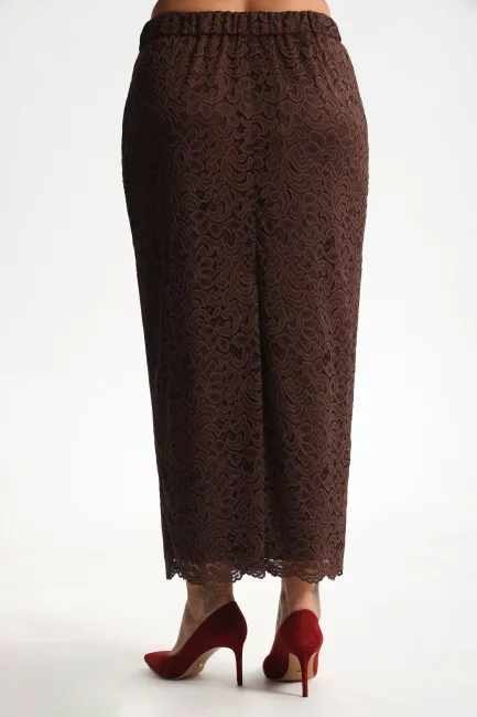 Юбка карандаш из кружева на подкладке