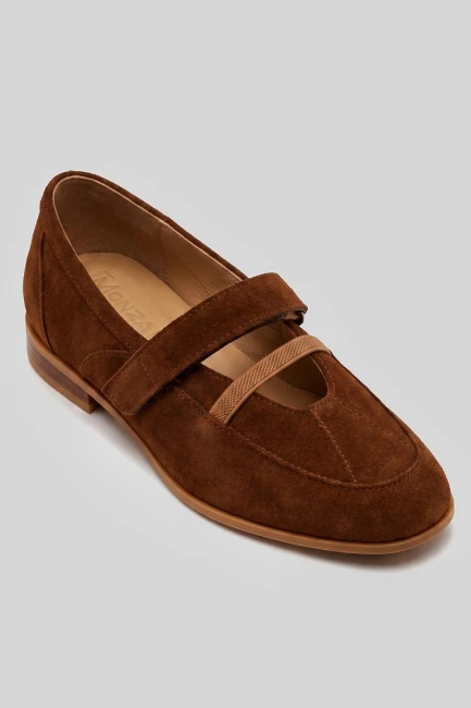 Балетки кеды из замши – фото – Plus Size 50–64 – Моно-Стиль