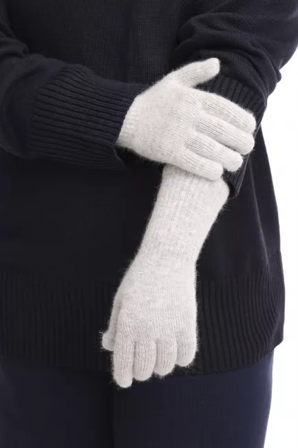 Перчатки с добавлением шерсти норки в ассортименте