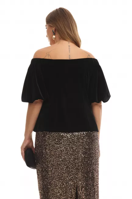 Макси юбка с пайетками и подкладкой