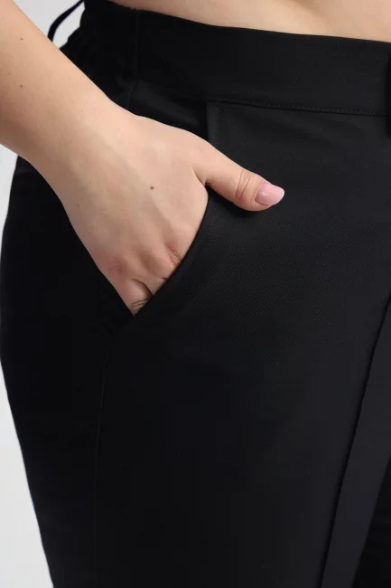 Черные брюки буткат на рост 174