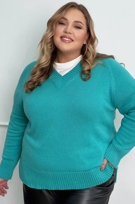 Джемпер Лима бирюзовый