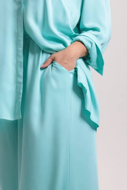 Брюки палаццо в инди стиле из вискозы – фото – Plus Size 50–64 – Моно-Стиль