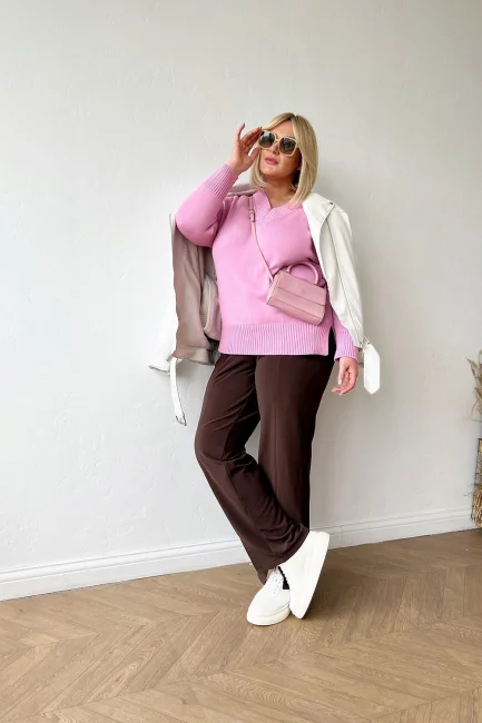 Джемпер Лима розовый