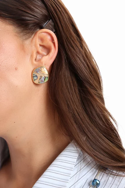 Серьги Малахит ассорти