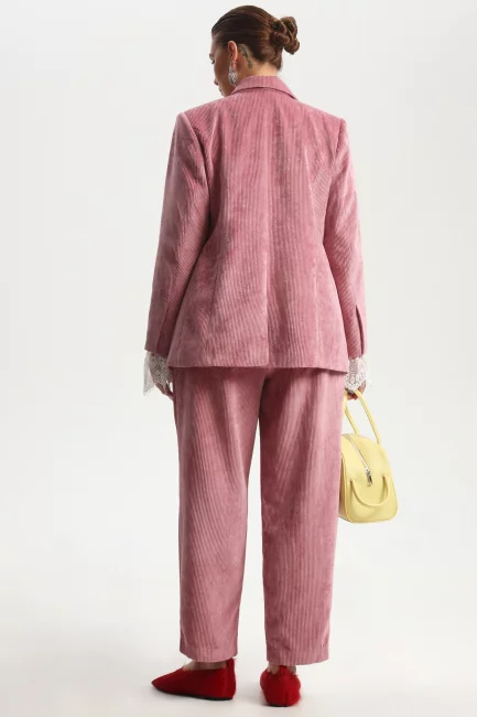 Брюки бананы из вельвета