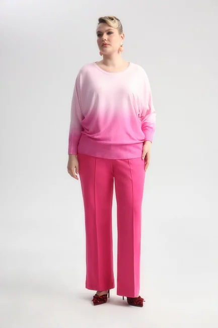 Брюки буткат цвета фуксия на рост 168