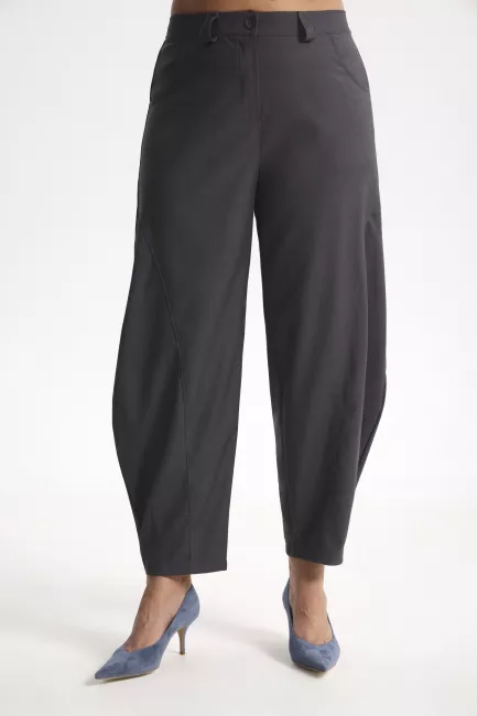 Брюки баллоны из костюмной ткани