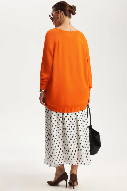 Юбка слип из шифона с принтом