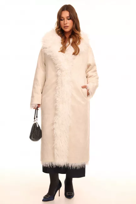 Двусторонняя дубленка penny lane в стиле бохо