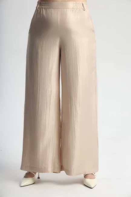 Широкие брюки из тенселя