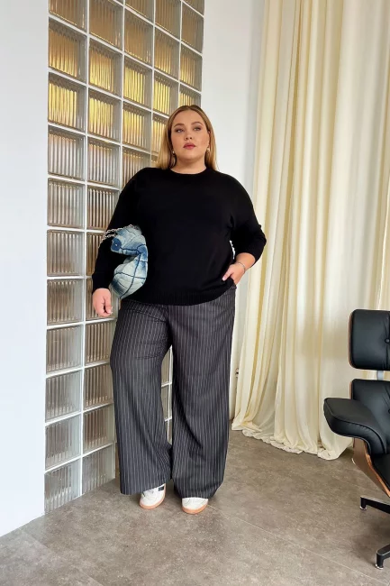 Джемпер Кайли черный