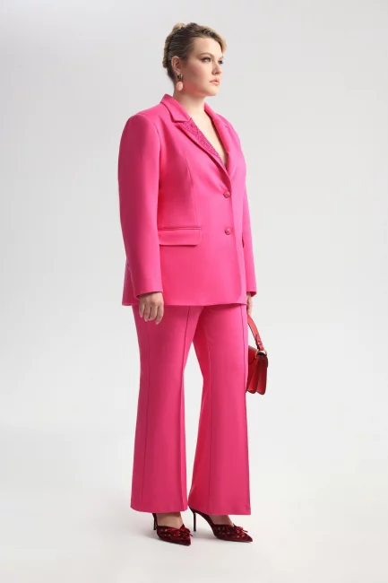 Брюки буткат цвета фуксия на рост 168