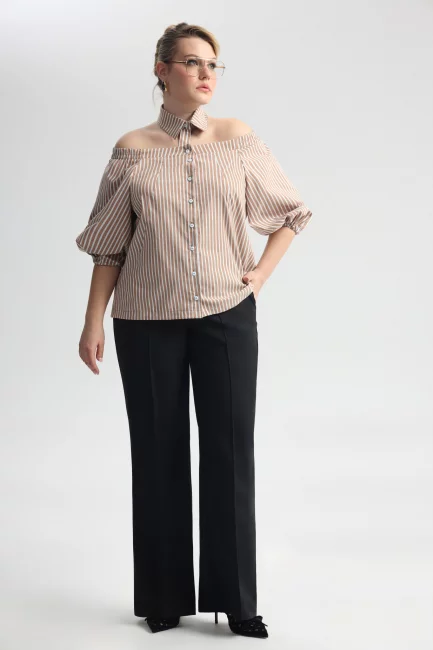 Черные брюки буткат на рост 174