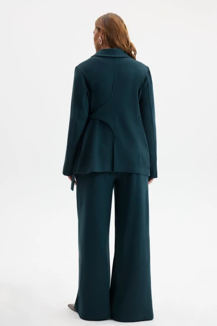 Жакет с боковым запа́хом из джерси – фото – Plus Size 50–64 – Моно-Стиль