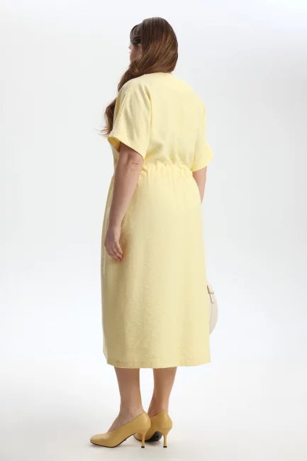 Платье с цельнокроеным рукавом из лиоцелла