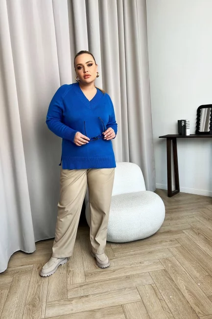 Джемпер Лима синий