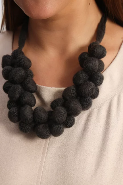 Ожерелье Корзинка черный