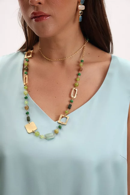 Ожерелье Хризолит ассортимент