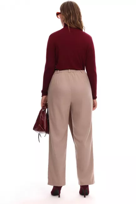 Брюки с боковым запахом