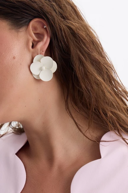 Серьги Клевер в ассортименте – фото – Plus Size 50–64 – Моно-Стиль