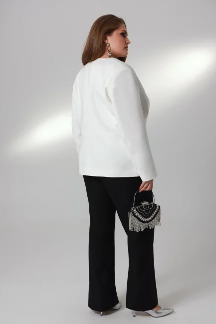 Брюки костюмные со стрелками на молнии