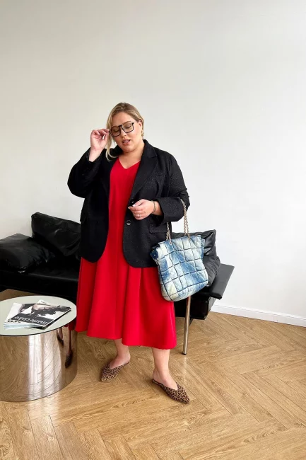 Платье Элен красный