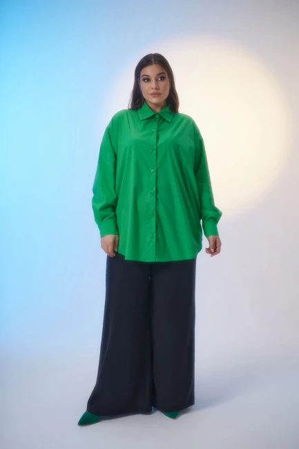 Универсальная рубашка relaxed fit из хлопка