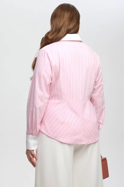 Рубашка бар с принтом райе