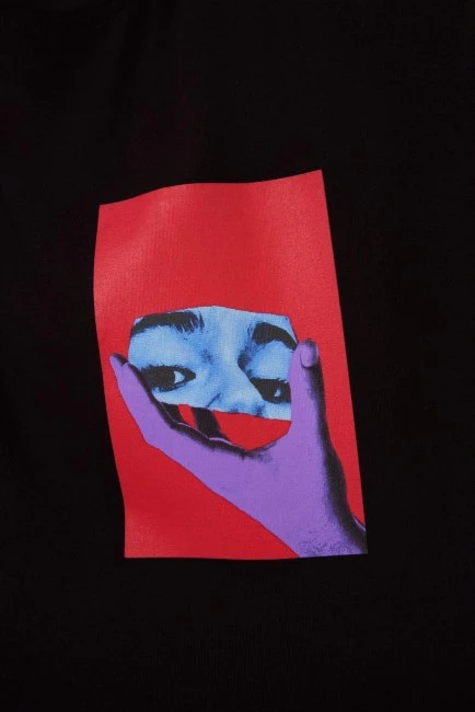 Футболка оверсайз с постером