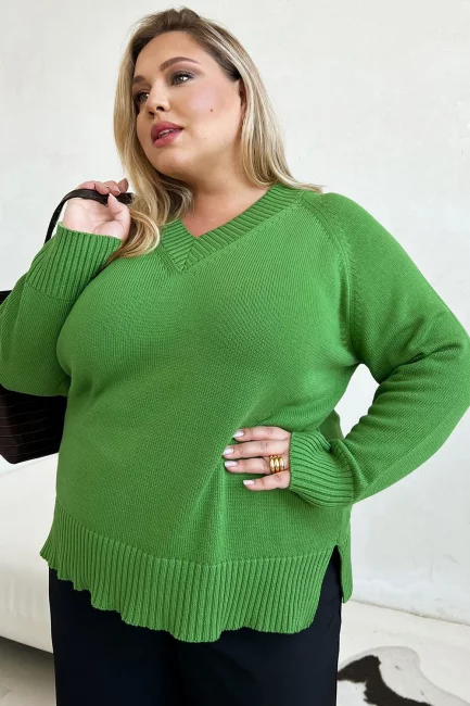 Джемпер Лима зеленый