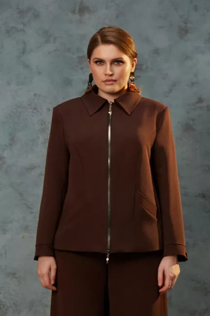 Куртка жакет на молнии