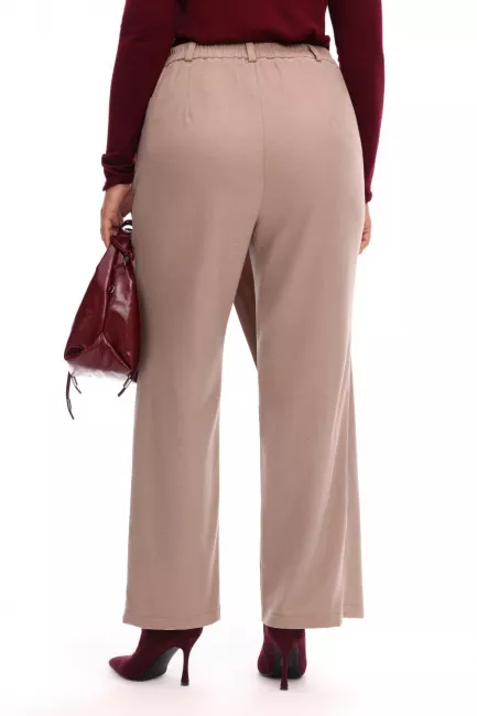 Брюки с боковым запахом