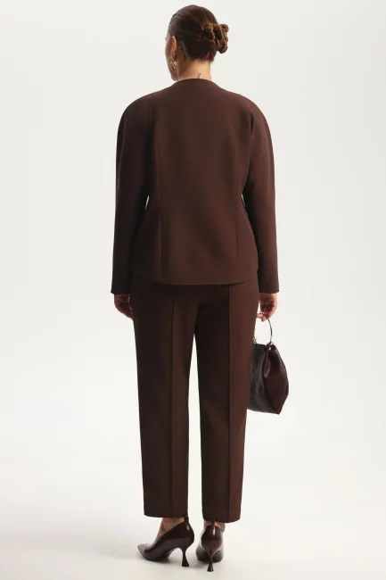 Брюки сигареты укороченной длины