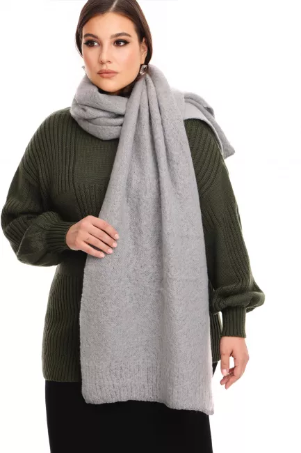 Шарф с добавлением шерсти норки в ассортименте