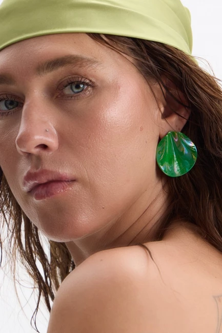 Серьги Лист ассортимент – фото – Plus Size 50–64 – Моно-Стиль