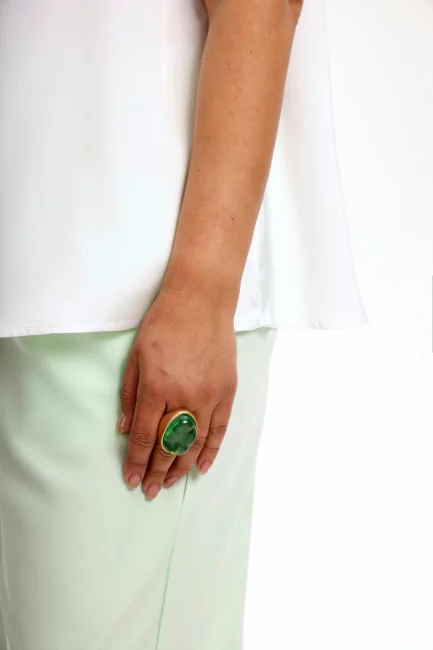 Кольцо Изумруд ассорти