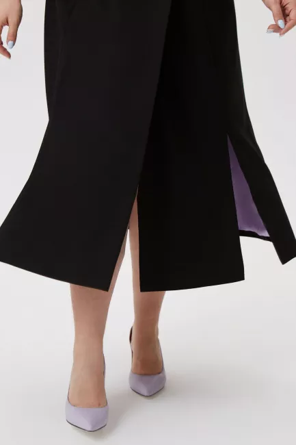 Платье пиджак двубортное на шелковой подкладке