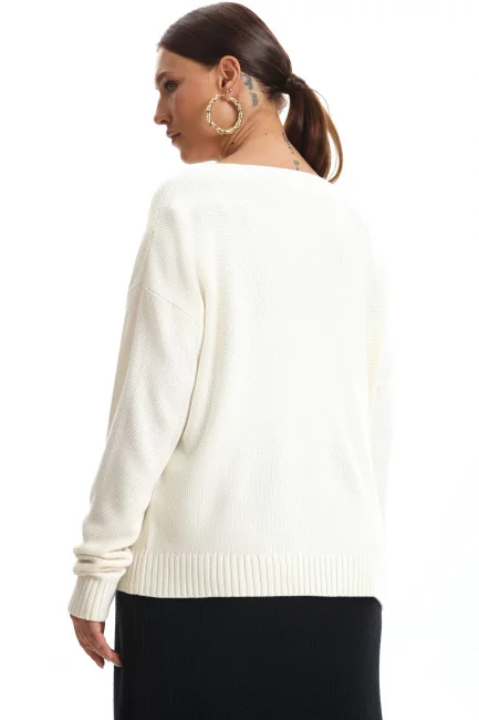 Кардиган из вискозы на пуговицах