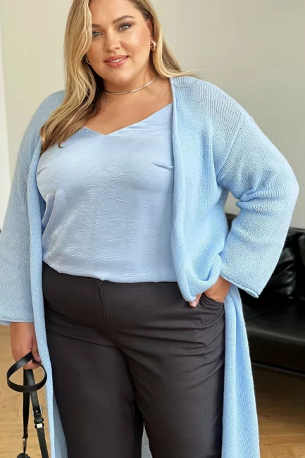 Топ Карла голубой